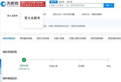 蔚來(lái)旗下第三品牌螢火蟲申請(qǐng)商標(biāo)